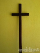 Крест сосна Католический  Н-210см от интернет-магазин Эдельвейс-Ритуал.RU
