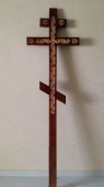 Крест сосна  "ЛОЗА" Н-210см от интернет-магазин Эдельвейс-Ритуал.RU