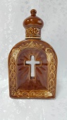 КЦ-034 Бутылка по Св.Вода Крест  от интернет-магазин Эдельвейс-Ритуал.RU