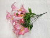 Б3028 Букет лилий+орхидея Пьер 13гол.Н-60см (6шт) от интернет-магазин Эдельвейс-Ритуал.RU