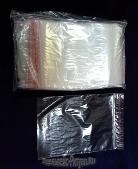 Пакеты с замком 100ммх150мм (100шт) от интернет-магазин Эдельвейс-Ритуал.RU