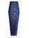   1240 Гроб 6-гранник (синий) ДСП атлас,бархат рисунок от интернет-магазин Эдельвейс-Ритуал.RU